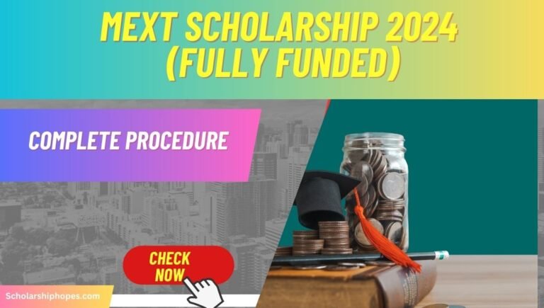 MEXT Scholarship 2024 (Fully Funded)