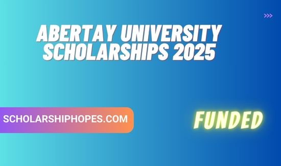 Abertay University Scholarships 2025 (Funded)